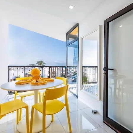 Ferienwohnung Pulpo Amarillo Playa del Inglés Exterior foto