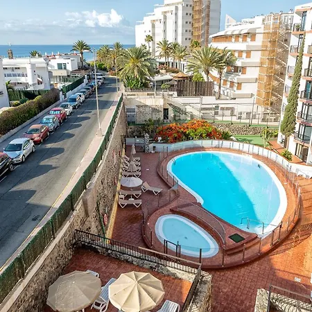 Ferienwohnung Pulpo Amarillo Playa del Inglés Exterior foto